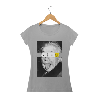 Nome do produto Camiseta Feminina  Os Simpsons - Homer Einstein