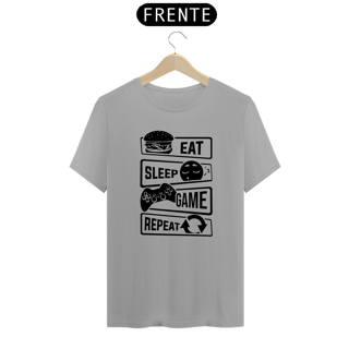 Nome do produto Camiseta Classica Gamer - Passo a passo