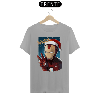 Nome do produto Camiseta Classica Natal - Homem de Ferro