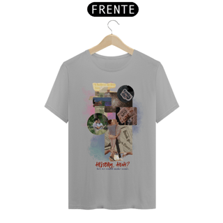 Nome do produto Camiseta Classica Vermelho Branco e Sangue azul - HUH?