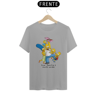 Nome do produto Camiseta Classica Os Simpsons - Familia Unida