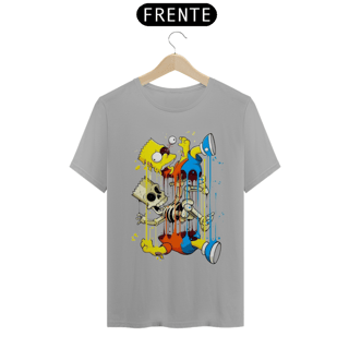 Nome do produto Camiseta Classica Os Simpsons - Bart Esqueleto