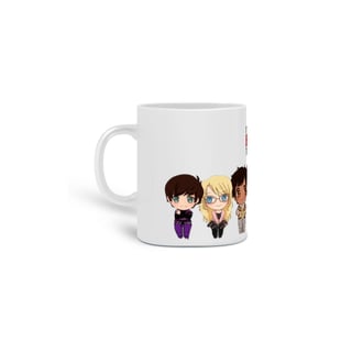 Caneca The Big Bang Theory - Elenco anime