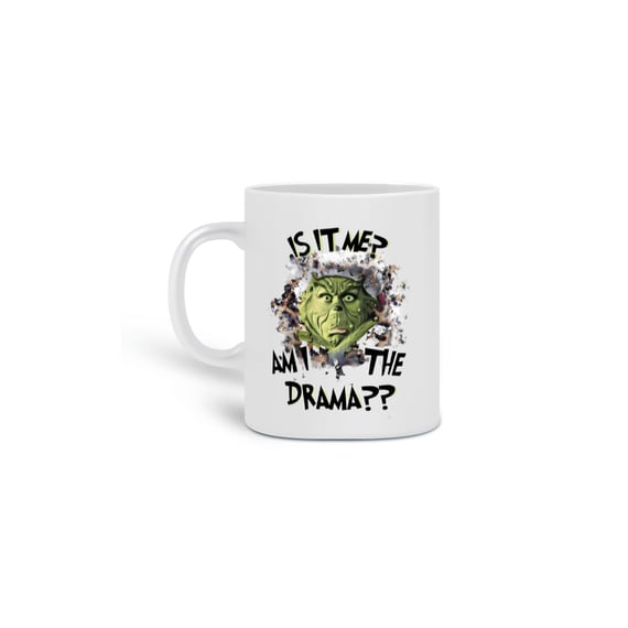 Caneca Natal - Drama do Grinch