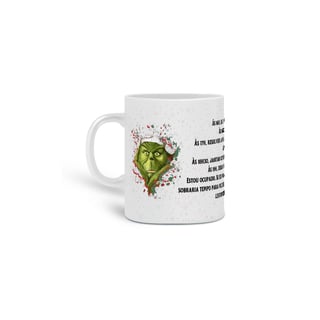 Caneca Natal - Agenda Grinch 