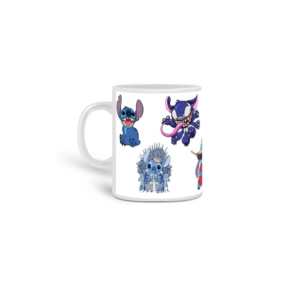 Caneca Stitch - Personagens 2