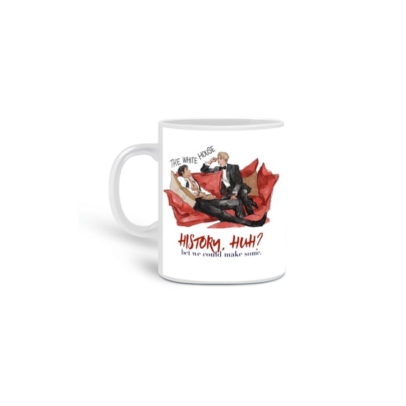  Caneca Vermelho Branco e Sangue azul - The White House