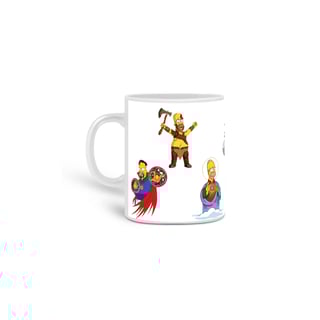 Caneca Os Simpsons - Herois