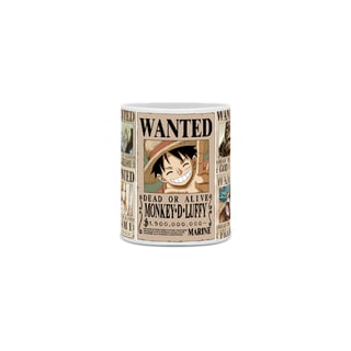 Nome do produto Caneca One Piece - Wanted