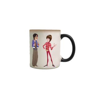 Nome do produto Caneca Mágica - The Big Bang Theory (Elenco)