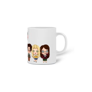 Nome do produto Caneca The Big Bang Theory - Elenco anime