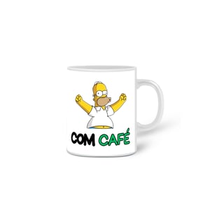 Nome do produto Caneca Os Simpsons - Sem/Com Café