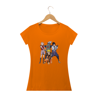 Nome do produto Camiseta Feminina Naruto - Time