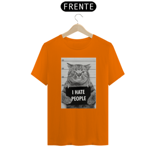 Nome do produto Camiseta Classica Cats - I Hate People