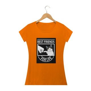 Nome do produto Camiseta Feminina Cats - Best Friends