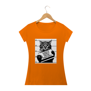 Nome do produto Camiseta Feminina Cats - Dona Chica