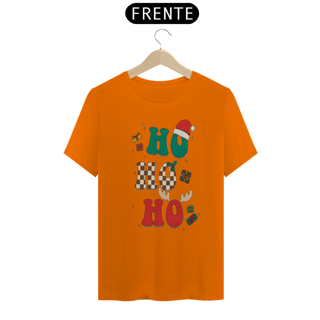 Nome do produto Camiseta Classica Natal - Ho Ho Ho