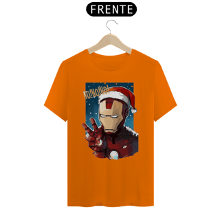 Nome do produto Camiseta Classica Natal - Homem de Ferro