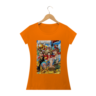 Nome do produto Camiseta Feminina One Piece - Personagens