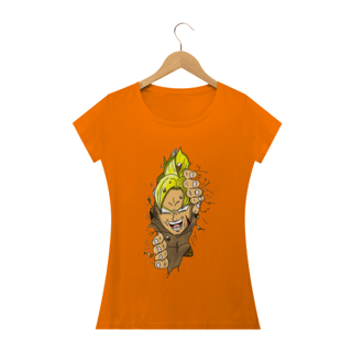 Nome do produto Camiseta Feminina Dragon Ball - Goku