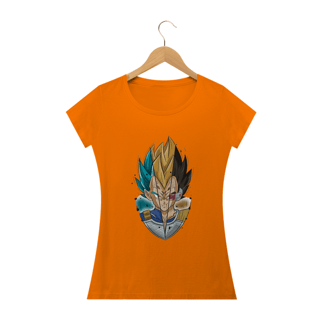Nome do produto Camiseta Feminina Dragon Ball - Vegeta