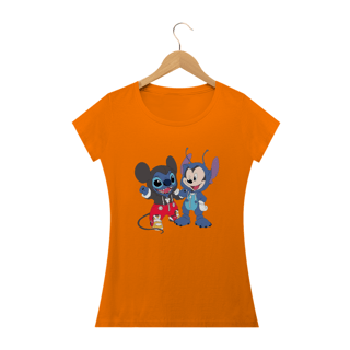 Nome do produto Camiseta Feminina Stitch - Mickey