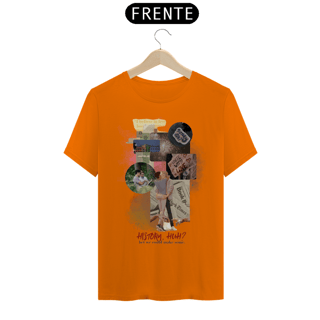 Nome do produto Camiseta Classica Vermelho Branco e Sangue azul - HUH?