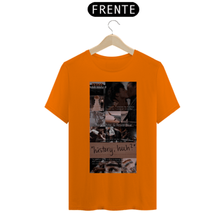Nome do produto Camiseta Classica Vermelho Branco e Sangue azul  - History2