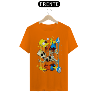 Nome do produto Camiseta Classica Os Simpsons - Bart Esqueleto
