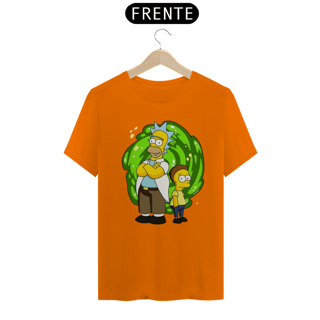 Nome do produto Camiseta Classica Os Simpsons - Homer and Bart
