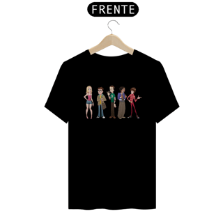 Nome do produto Camiseta Classica - The Big Bang Theory (Elenco)