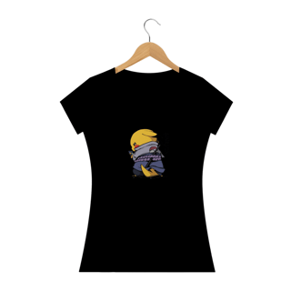 Nome do produto Camiseta Feminina Naruto - Sasuke / Pikachu