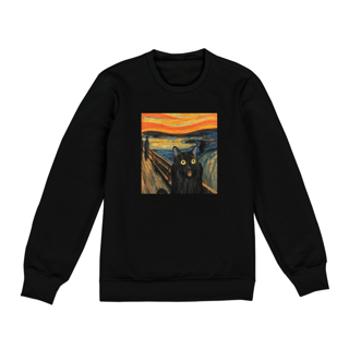 Moletom Cats - Assustado