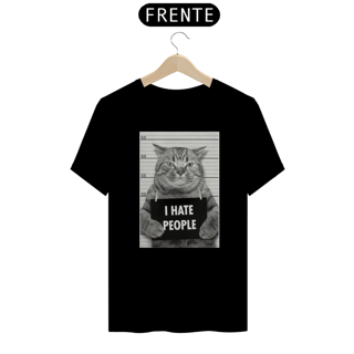 Nome do produto Camiseta Classica Cats - I Hate People