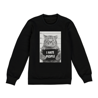 Moletom Cats - I Hate People