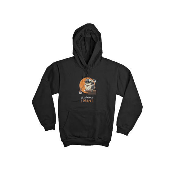 Moletom Canguru Cats - Eu faço o que eu quero