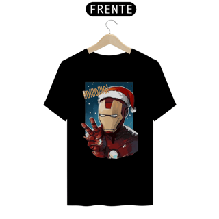 Nome do produto Camiseta Classica Natal - Homem de Ferro