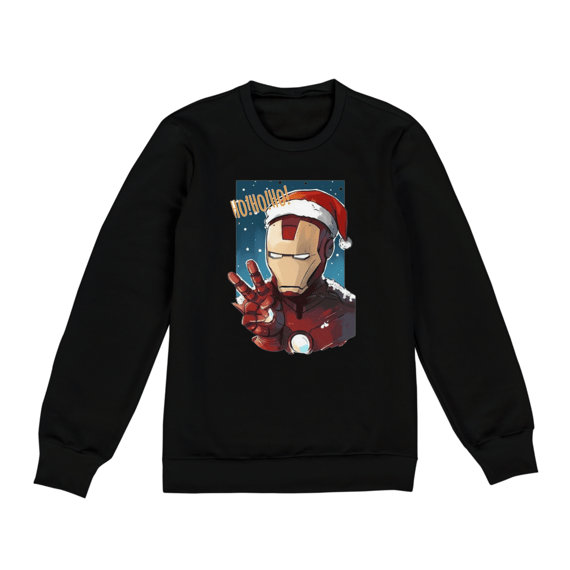 Moletom Natal - Homem de Ferro