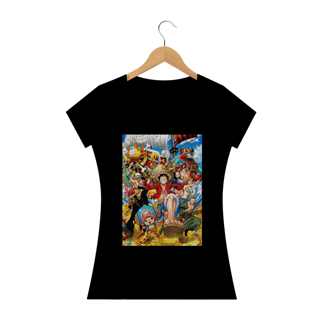Nome do produto Camiseta Feminina One Piece - Personagens