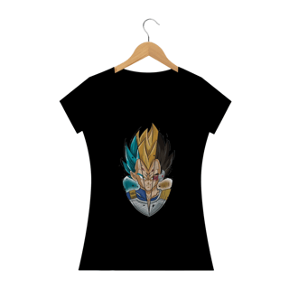 Nome do produto Camiseta Feminina Dragon Ball - Vegeta