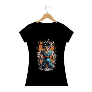 Nome do produto Camiseta Feminina Dragon Ball - Goku3