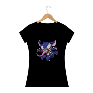 Nome do produto Camiseta Feminina Stitch - Venom