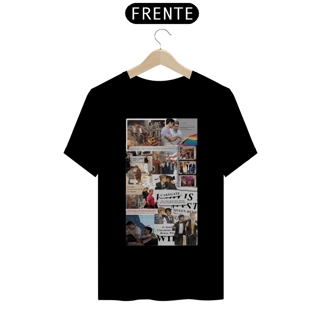 Nome do produto Camiseta Classica Vermelho Branco e Sangue azul 