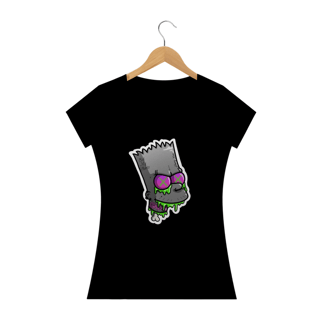 Nome do produto Camiseta Feminina Os Simpsons - Bart