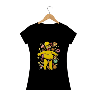 Nome do produto Camiseta Feminina Os Simpsons - Homer