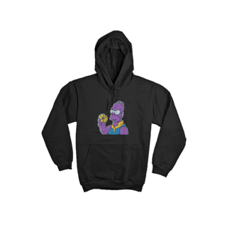 Nome do produto Moletom Canguru Os Simpsons - Thanos Simpson