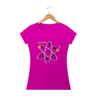 Nome do produto Camiseta Feminina - The Big Bang Theory (Elenco 2)