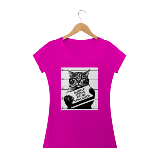 Nome do produto Camiseta Feminina Cats - Dona Chica