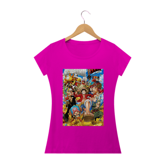 Nome do produto Camiseta Feminina One Piece - Personagens