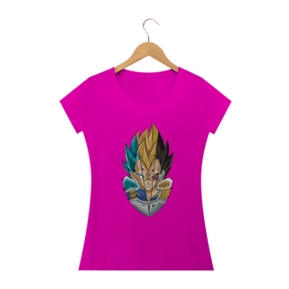 Nome do produto Camiseta Feminina Dragon Ball - Vegeta